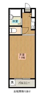 スカイコート宮崎【2階】の間取り