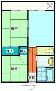 サニーコート【402号室】の間取り