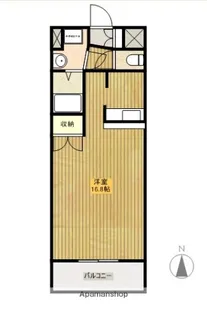 サンフォルトゥーナ宮崎駅東【402号室】の間取り