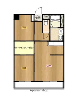 ナチュラルタウンⅡ【303号室】の間取り