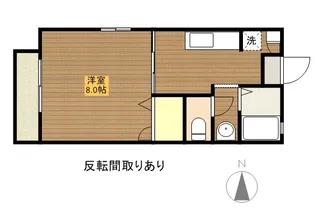 メゾンドールMC【202号室】の間取り