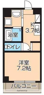 GLENVILLA・K【403号室】の間取り