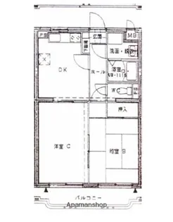 ユーミーあかえ【303号室】の間取り