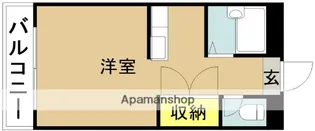 オグラヒルズⅢ【407号室】の間取り