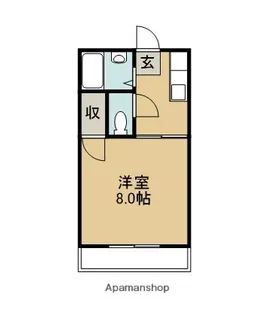 テラスリバーサイド【1階】の間取り