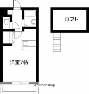 コンフォート熊野【202号室】の間取り