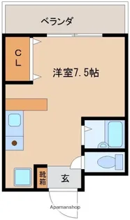 ジョイスⅡ【107号室】の間取り