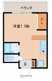 ジョイスⅡ【106号室】の間取り