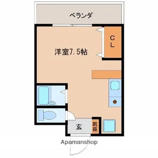 ジョイスⅡ【306号室】の間取り