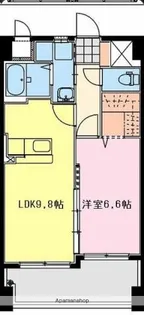 BROOK’S SQUAREⅡ【503号室】の間取り