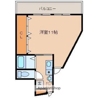 セレナーデホープ【201号室】の間取り