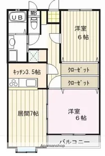 フォルテ【502号室】の間取り