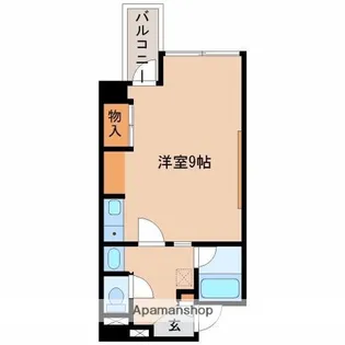 マトリクス【305号室】の間取り