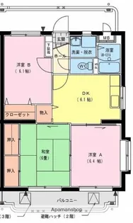 ホープパレス【205号室】の間取り