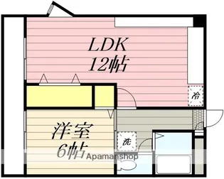 グラン宮崎【501号室】の間取り