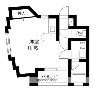 第3岩切ビル【401号室】の間取り