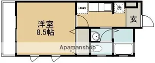 J.FEEL船塚【201号室】の間取り