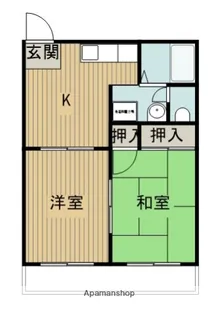 スカイヒルズMⅠ【2階】の間取り