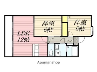 フィールドゴッド21 (西ノ後)【1階】の間取り