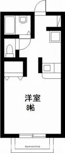 プレジール月見ヶ丘【1階】の間取り