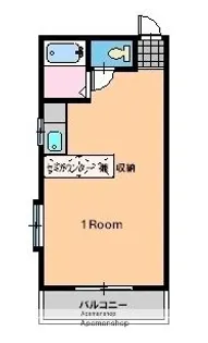 フジタ正手ハイツ【203号室】の間取り