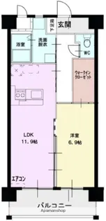 プログランツ【8階】の間取り