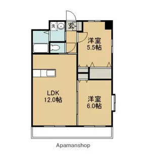 J・FEEL西池【401号室】の間取り