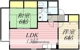 セジュールモトハシ【2階】の間取り