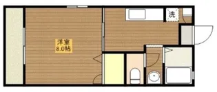 メゾンドールM C棟【202号室】の間取り