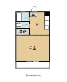 ガーデンヒルズ【505号室】の間取り