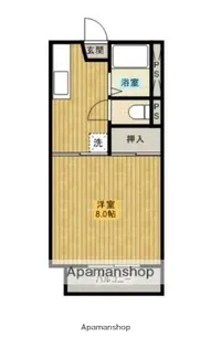 コーポ葉山【203号室】の間取り