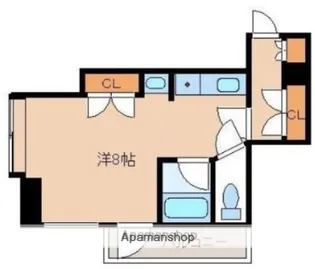 ASTEEQ(アスティーク)【802号室】の間取り