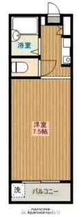 スカイコート宮崎【409号室】の間取り