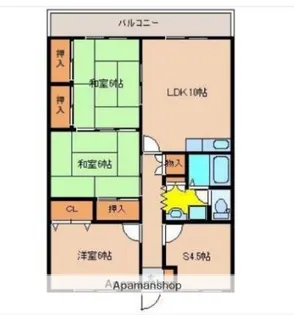 アドミラブール・A【1階】の間取り