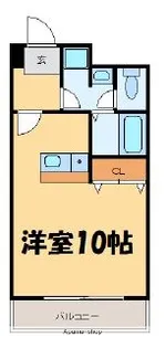 CASA FELIZ (カーサフェリス)【302号室】の間取り