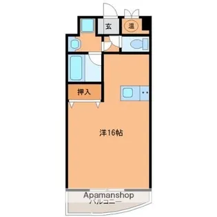 セント公園通り【7階】の間取り