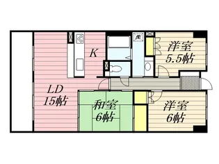 サーパス神宮北【904号室】の間取り