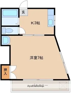 メモリーハウス【202号室】の間取り