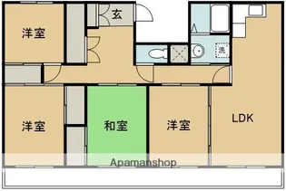 サルヴァトーレ吉村【231号室】の間取り