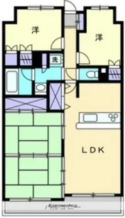 サーパス高千穂通【1104号室】の間取り