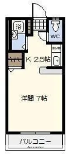 メゾン・クレール【301号室】の間取り