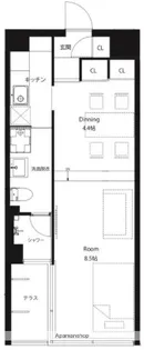 AKHC【3階】の間取り