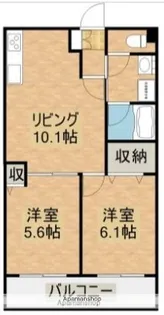 Sグランデ大塚南【105号室】の間取り
