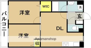 T・Sグランデ恒久中央【303号室】の間取り