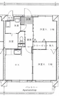 ノベハイツ【3階】の間取り