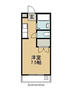 オクトワール宮崎西【309号室】の間取り