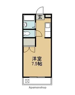 オクトワール宮崎西弐番館【403号室】の間取り