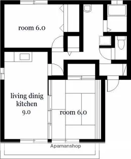 セジュールMⅢ【201号室】の間取り
