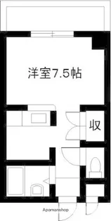 エレガンスメゾン6A【5階】の間取り