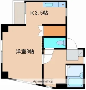 サンパーク谷川【301号室】の間取り